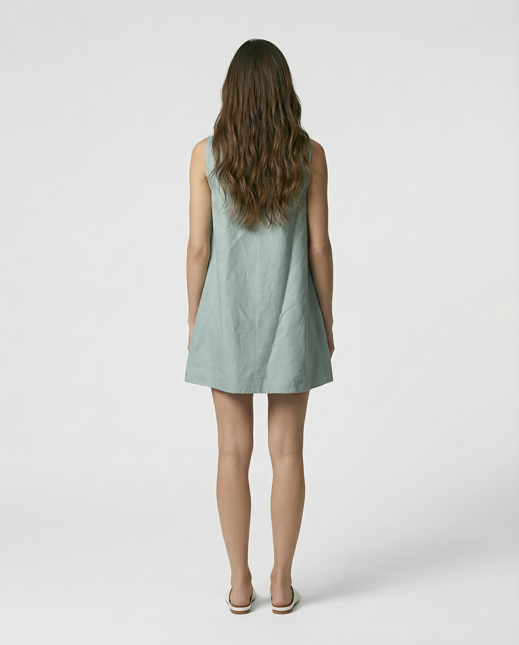 Zephyr Linen Mini Dress