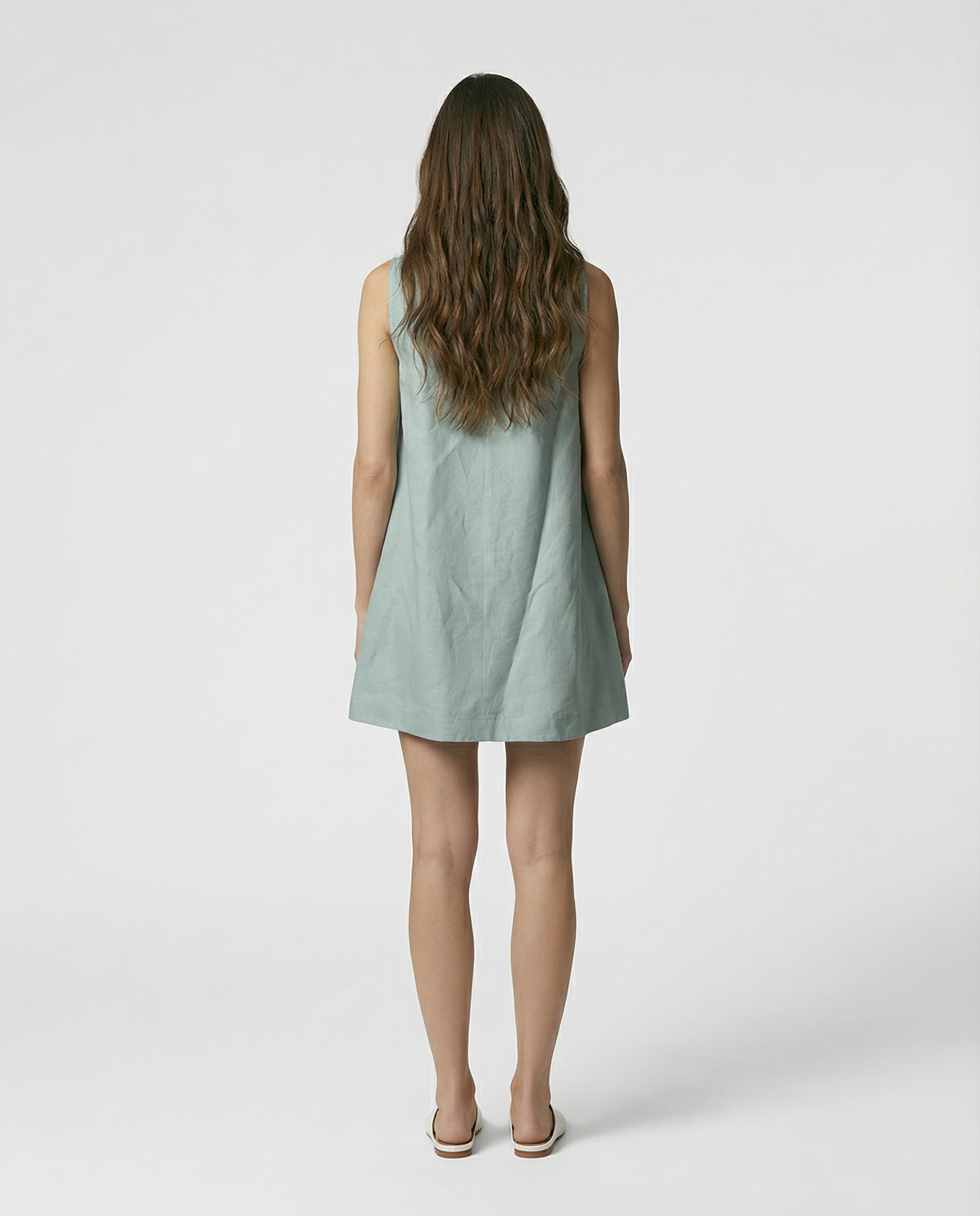 Zephyr Linen Mini Dress