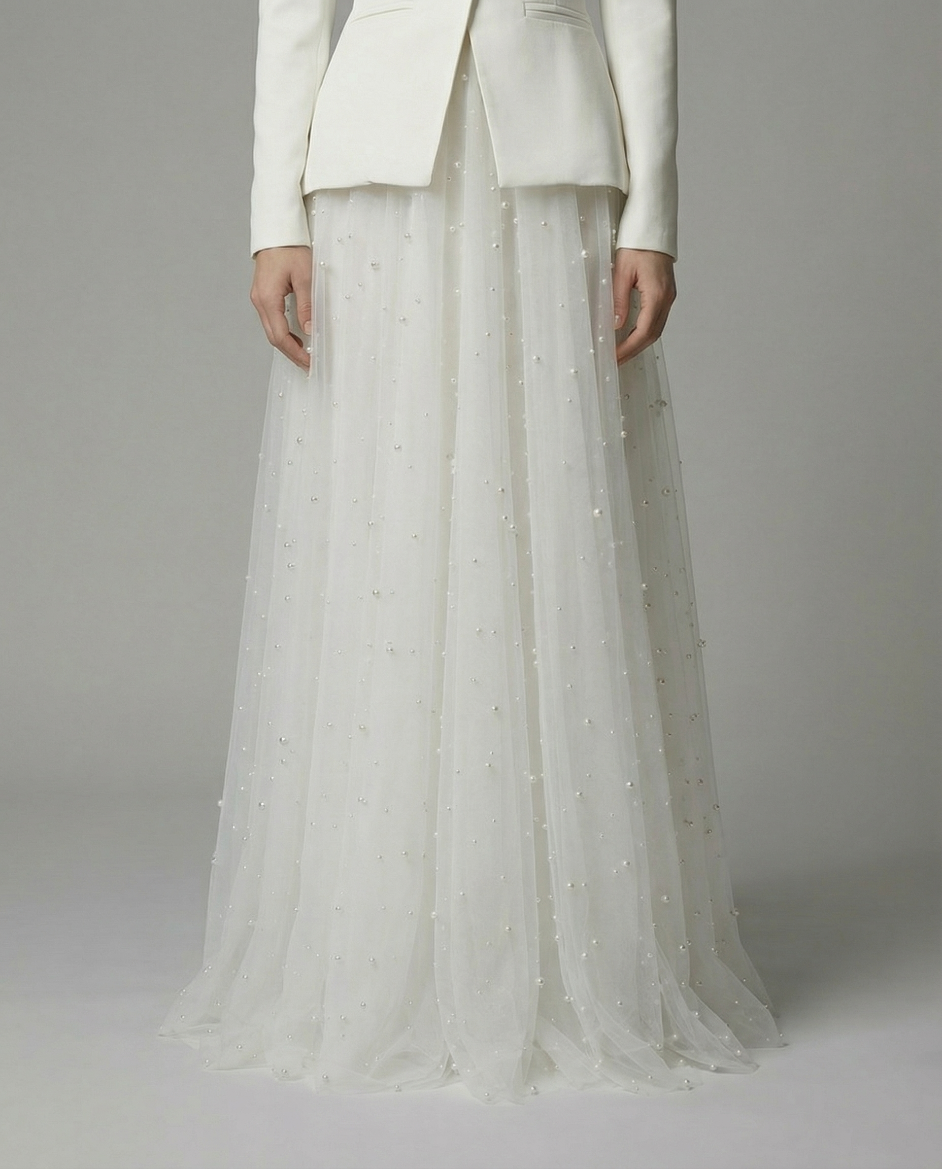 Pearl Tulle Skirt